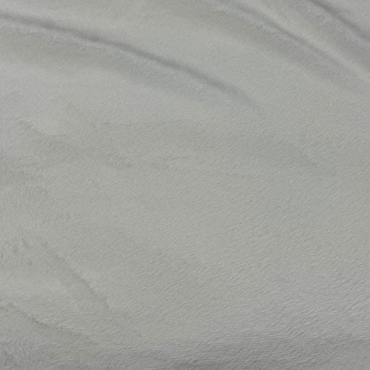 Feldman White Soft Chenille Fabric